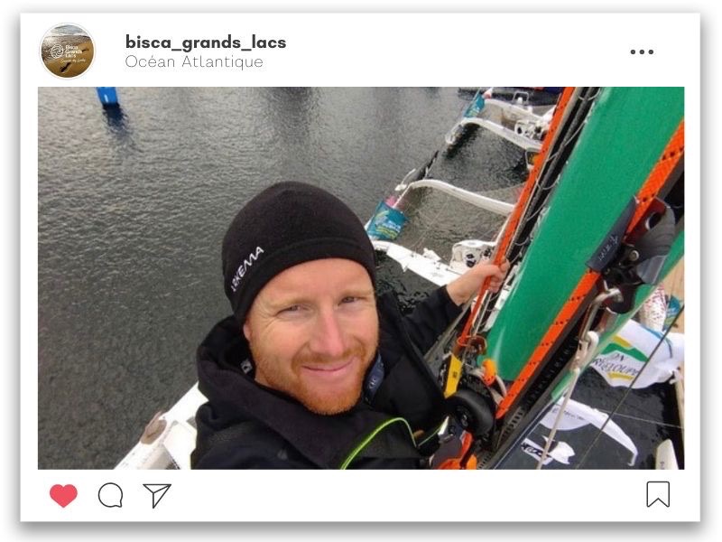 Quentin Vlamynck, le skipper biscarrossais