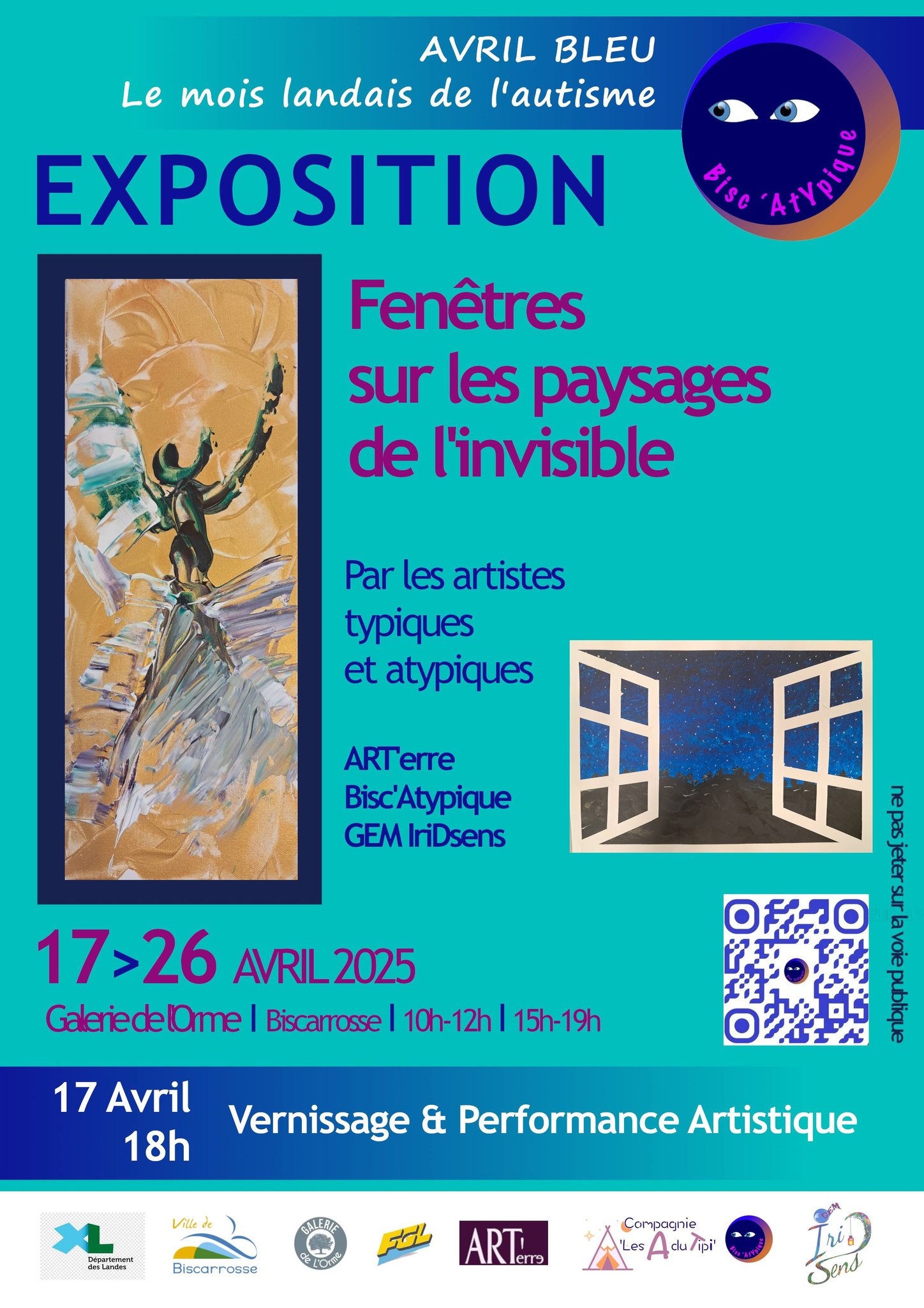 Exposition du mois de l'autisme landais 2026