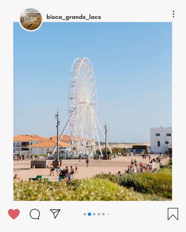 La grande roue de Biscarrosse-Plage