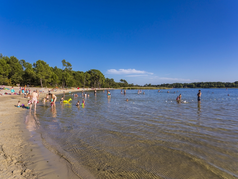 plage caton sanguinet