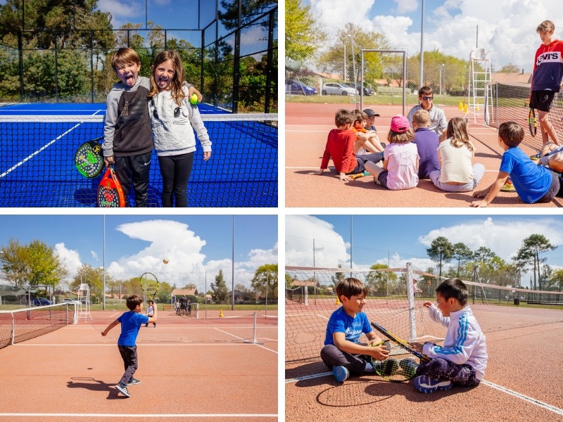 Tennis enfants Biscarrosse 