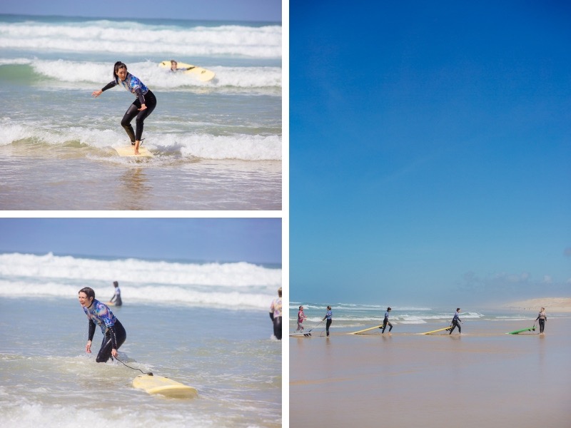 Cours surf Biscarrosse