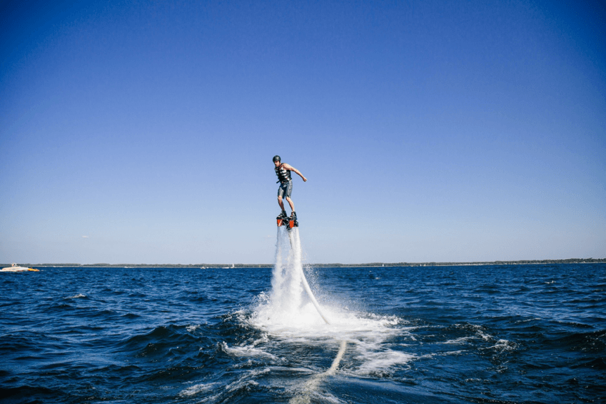 Fly board sur les lacs
