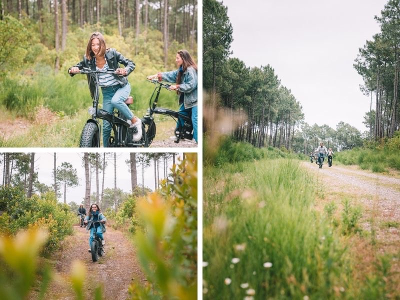 Fatbike, fôret Biscarrosse