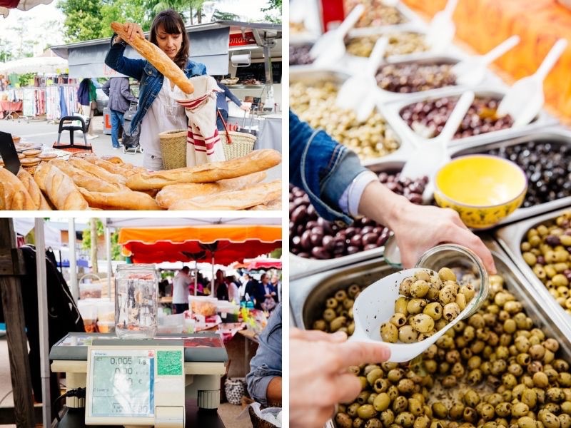 Marché Biscarrosse, produits frais