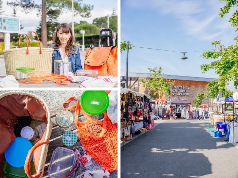 Zéro déchet marché Biscarrosse