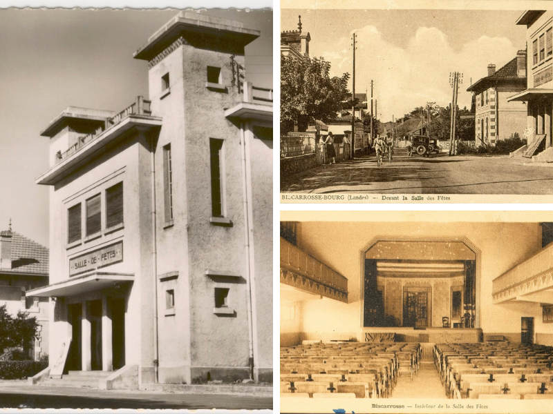Archives du cinéma de Biscarrosse, anciennement salle des fêtes