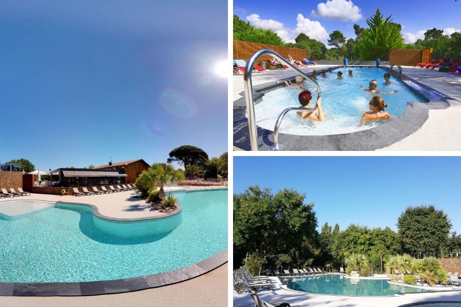 camping les oreades piscine sanguinet