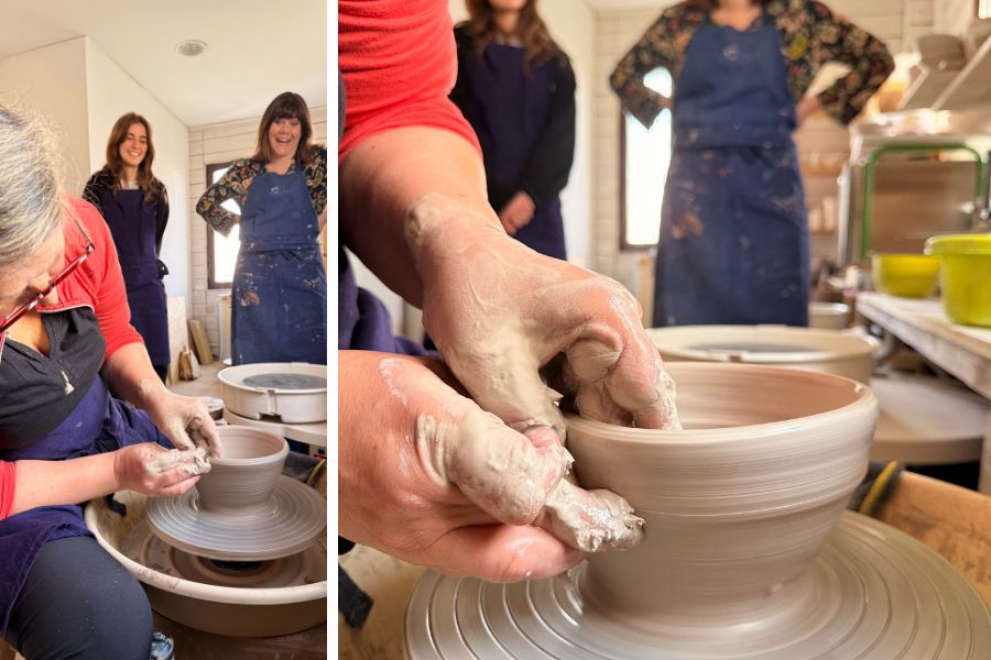 demonstration tournage ceramique