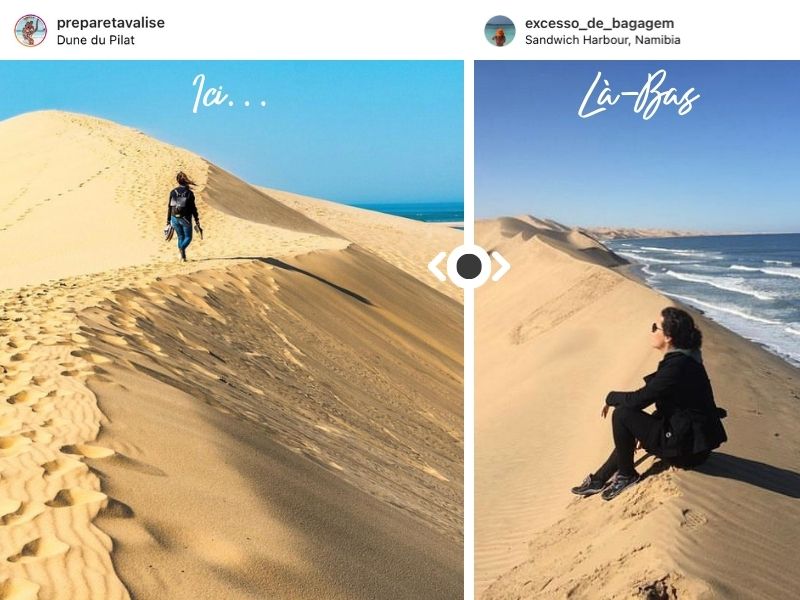 La Dune du Pilat et la Namibie