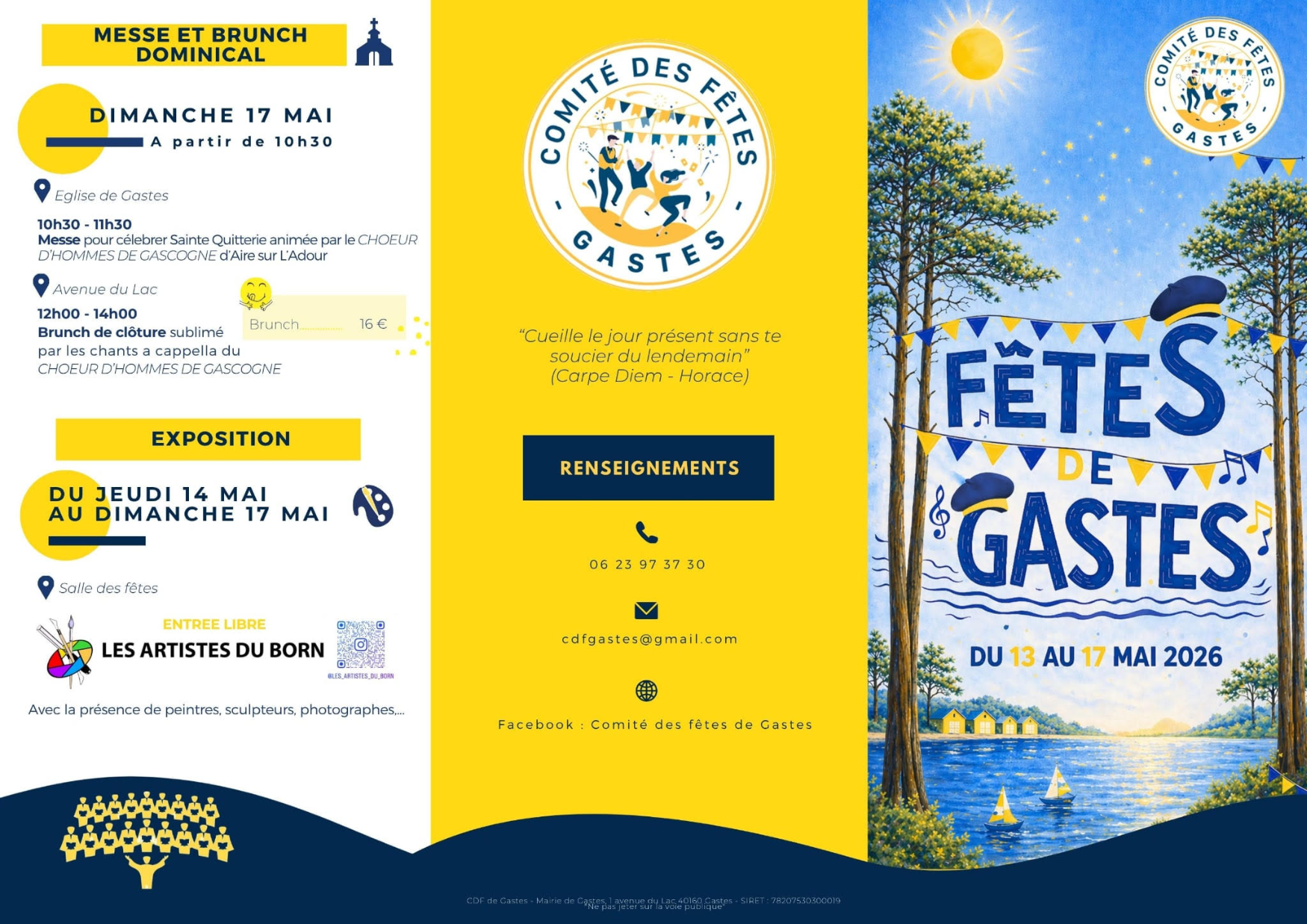 Fêtes de Gastes 2026 -2