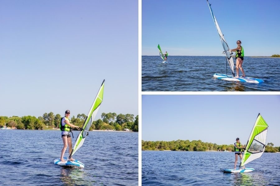 initiation voile biscarrosse