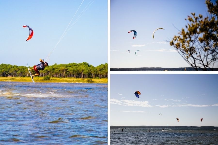 cours de kitesurf biscarrosse