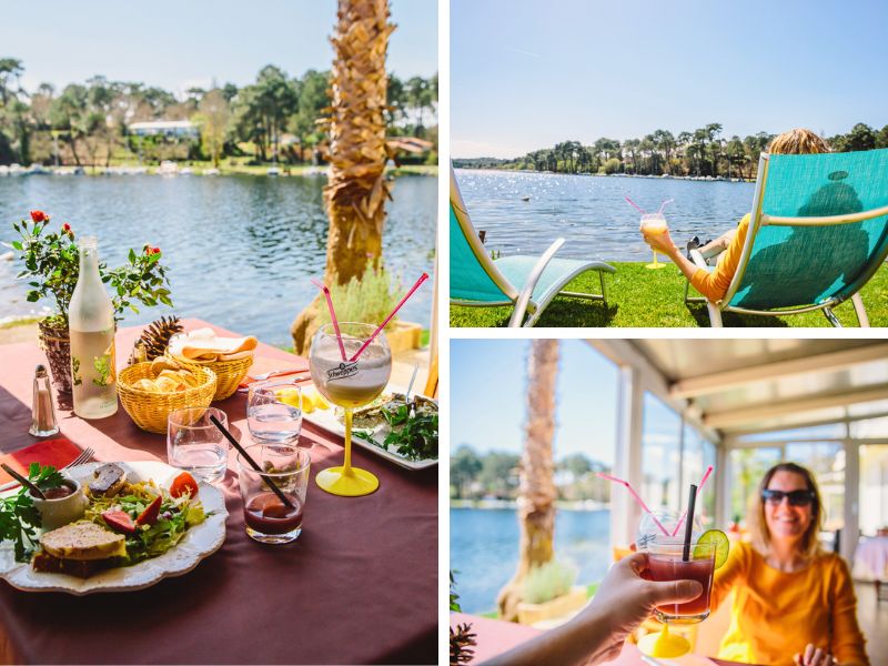 La Caravelle, pour un apéro en bord de lac à Biscarrosse
