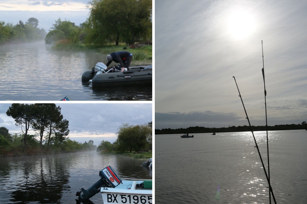 La pêche sur les lacs