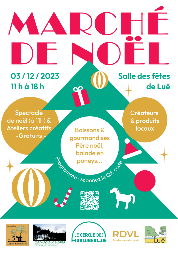 marché de noel à Luë