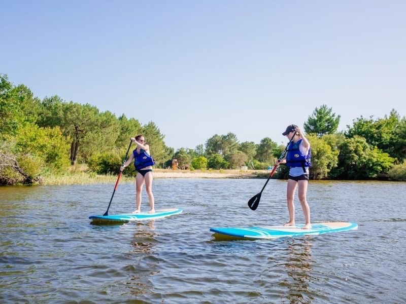 Paddle, lac de Biscarrosse-Parentis