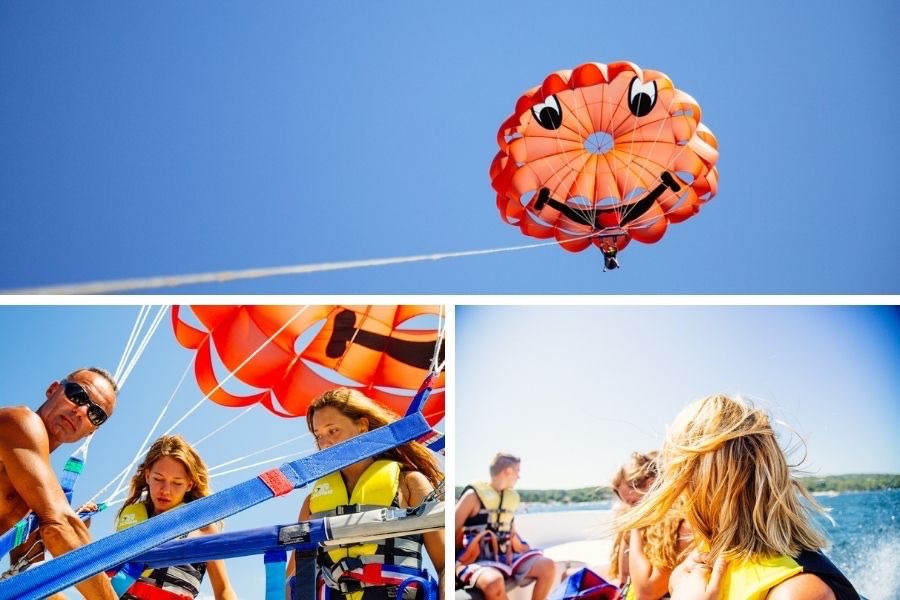 parachute ascensionnel biscarrosse