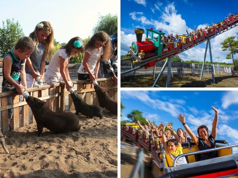 Le parc d'attractions de la Coccinelle près des Landes