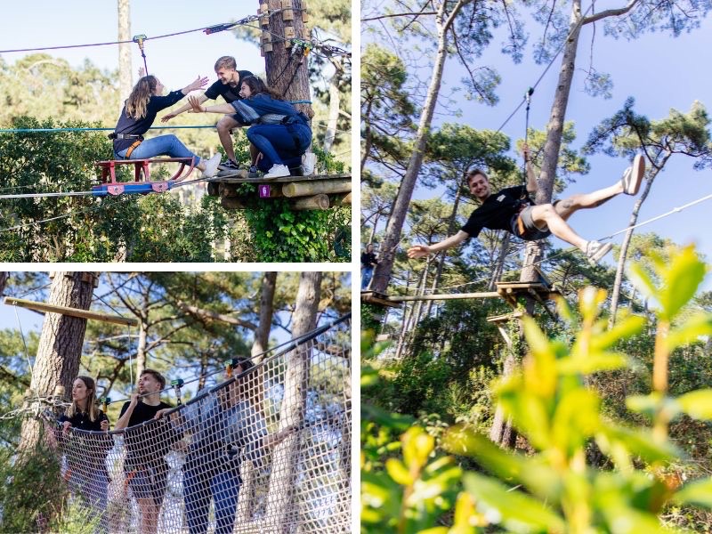 Parc de loisirs Bisc'Aventure à Biscarrosse-Plage