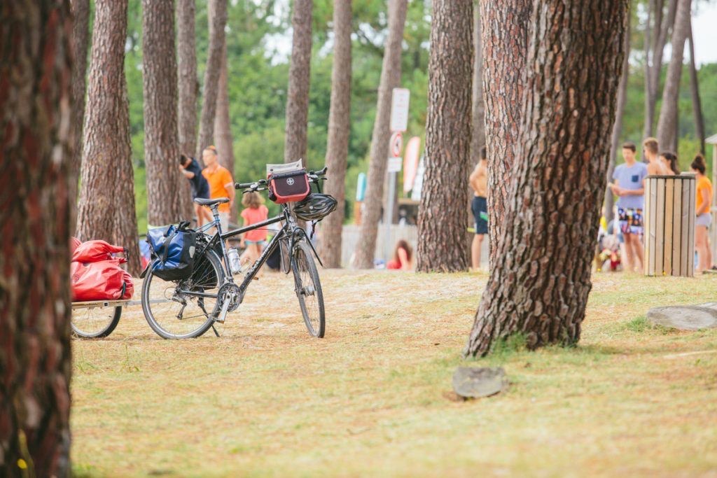 Vélo dans les landes