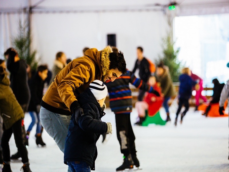 patinoire famille