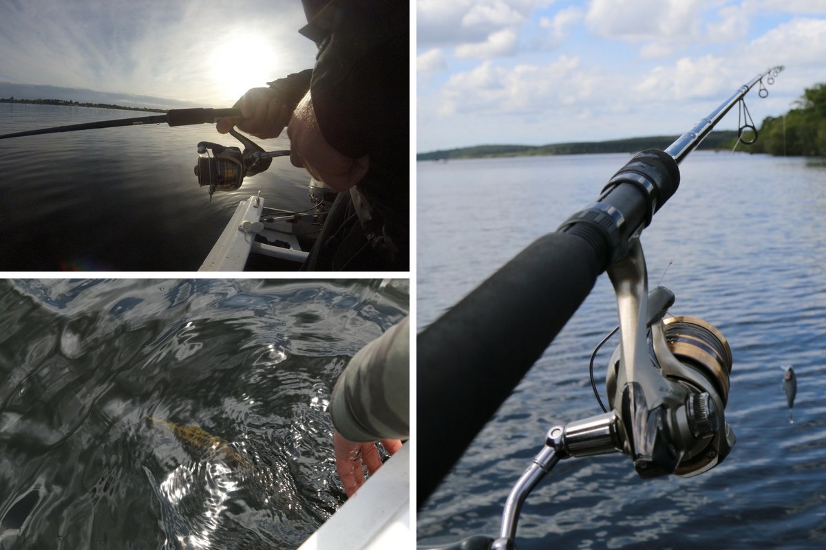 La pêche sur les lacs