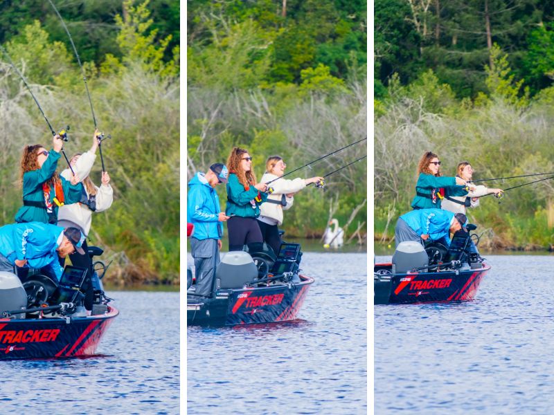 Nos premiers lancers de pêche dans les Landes