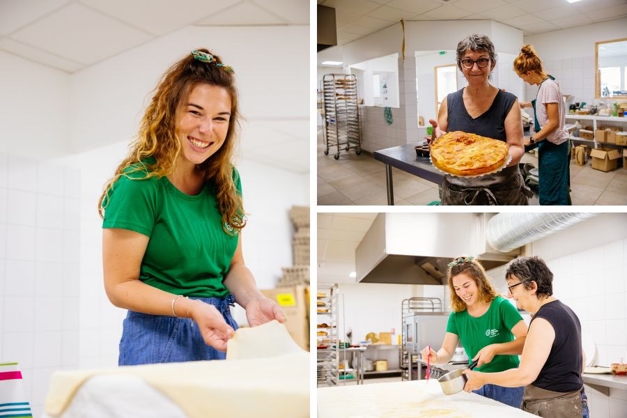 preparation tourtiere landaise