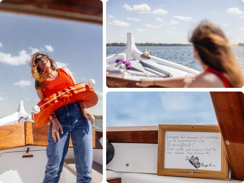 Réserver une balade en bateau sur le lac de Biscarrosse et Parentis