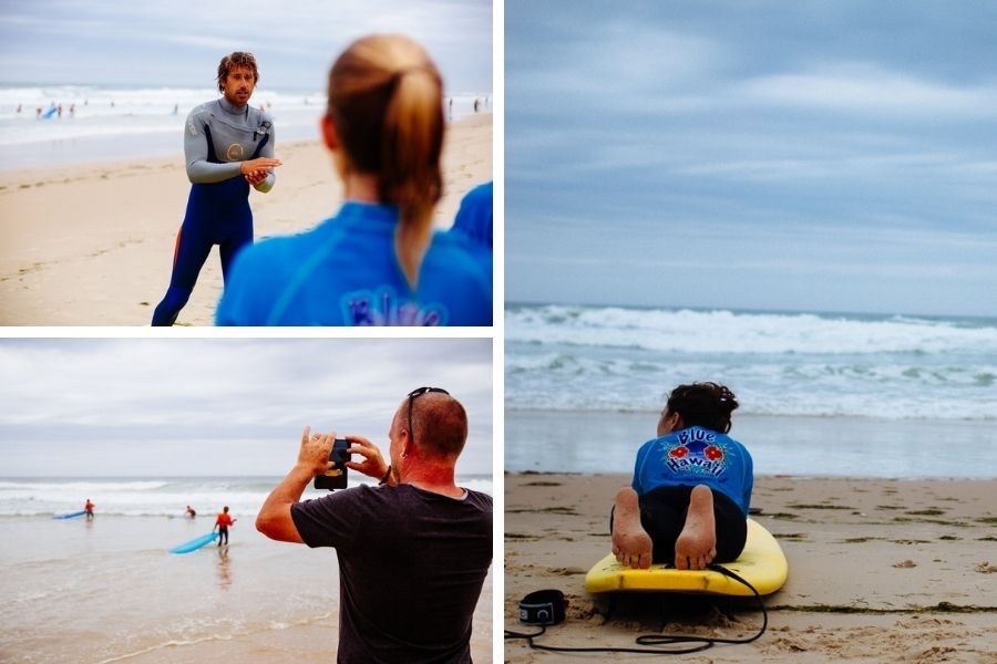 cours de surf biscarrosse