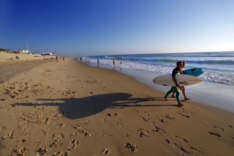 surf à l'ocean