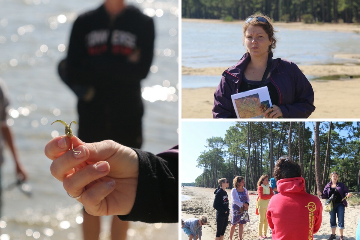 Opération de sensibilisation sur les plages de Biscarrosse