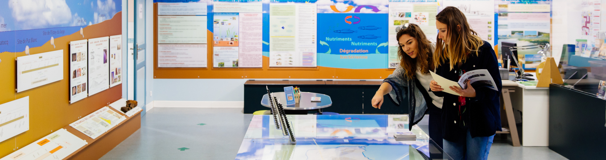 La visite du Musée du Lac de Sanguinet