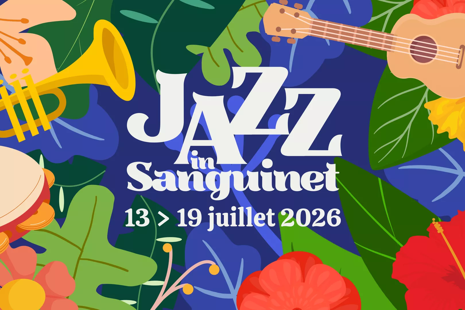 Affiche Festival Jazz in Sanguinet