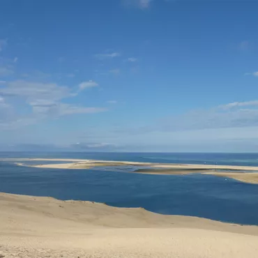 A vélo jusqu'à la dune du Pilat