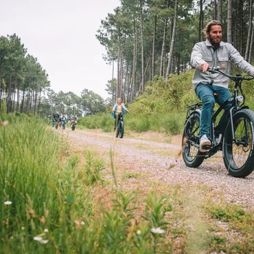 On a testé le fatbike à Biscarrosse