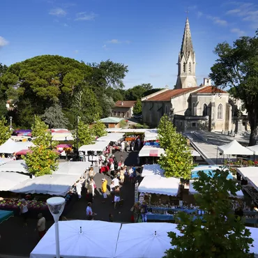 Les marchés autour de Biscarrosse