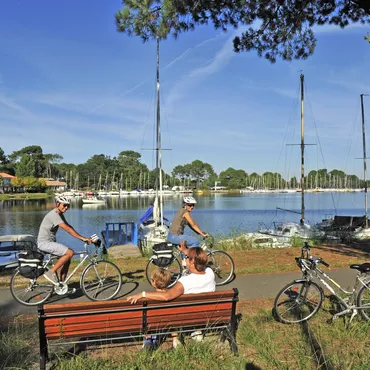 Pistes cyclables lac de Biscarrosse