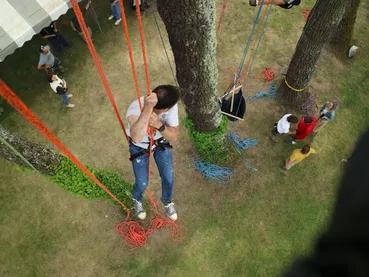 Grimpe dans les arbres Sanguinet