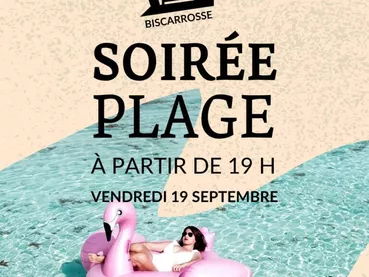 V and B Biscarrosse - Soirée plage