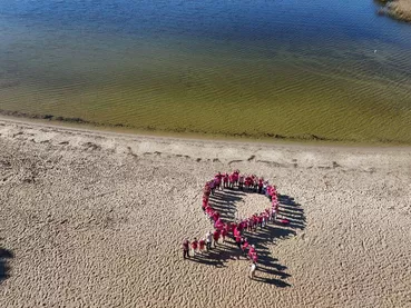 Tous réunis pour octobre rose