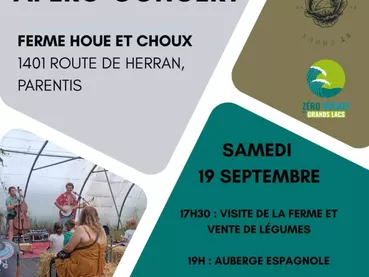 Apéro concert 19 septembre 2026