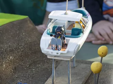 ateliers : découvrir les techniques de fouille sous l'eau