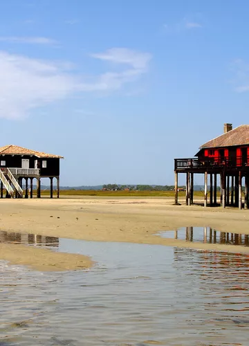 Les cabanes tchanquées sur le bassin d'Arcachon