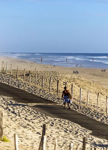 Plage et océan à Biscarrosse