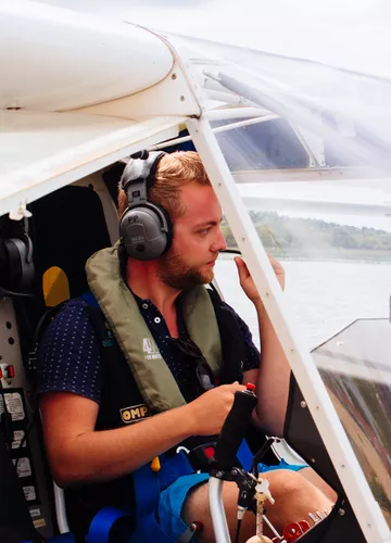 Vol en hydravion à Biscarrosse