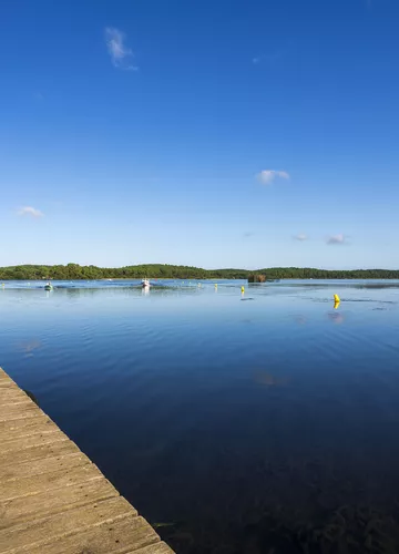 Le lac de Sainte Eulalie en Born