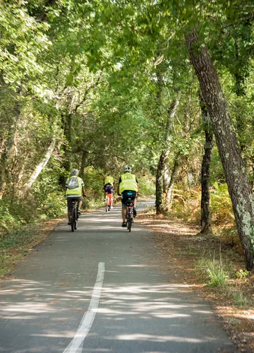 Les Grands Lacs à vélo jusqu'aux arènes de Parentis-en-Born