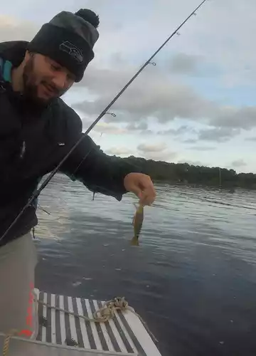 pêche sur le lac de Biscarrosse